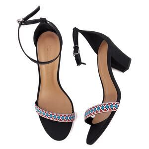 Cecconello Heels Sandals Brazil Southwest Sz 6.5 NIB